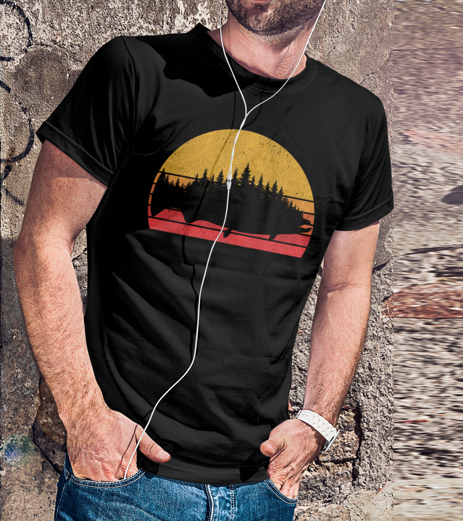 Treeline King Salmon Fishing Sunset T-Shirt