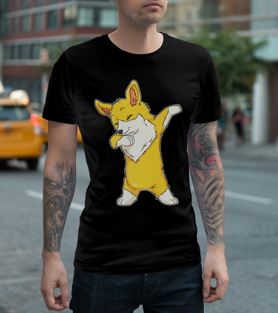 Corgi Dabbing Dance Welsh Corgis Dab T-Shirt