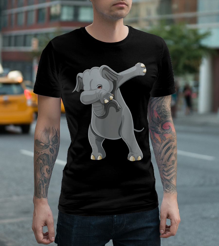 Dabbing Elephant Dab Dance Pose T-Shirt