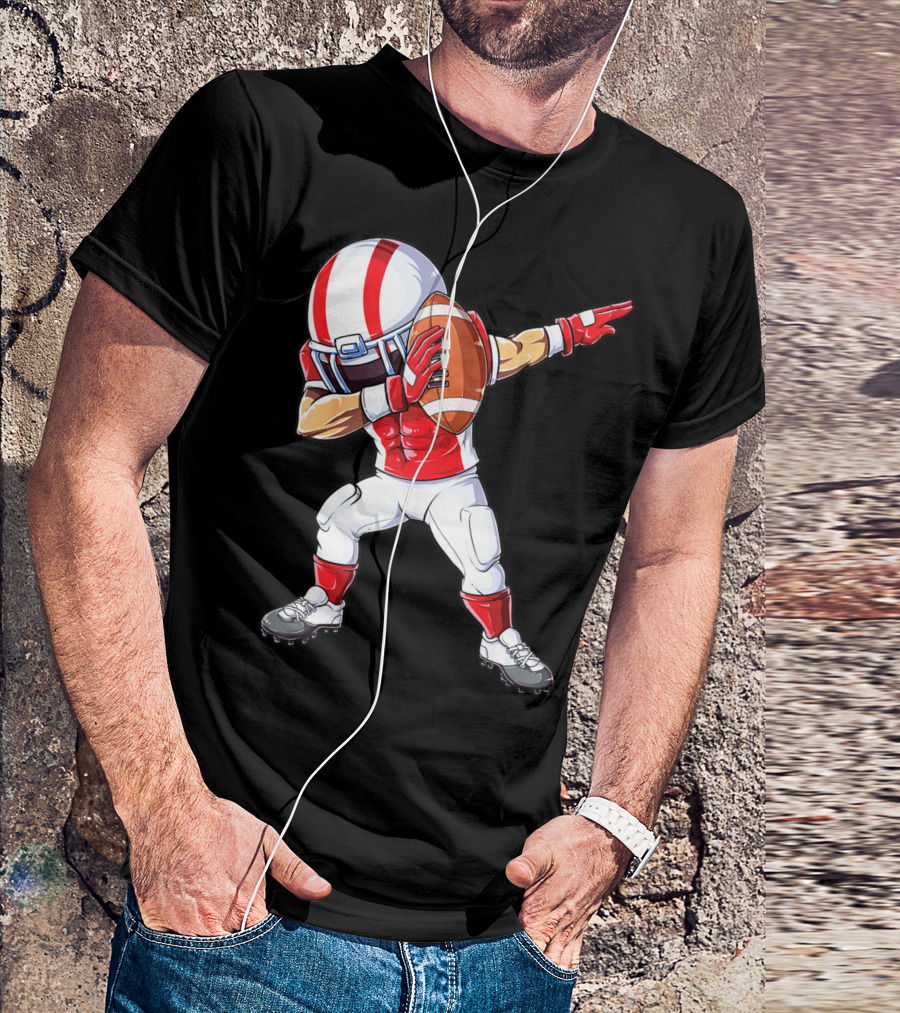 Dabbing Football Player Dab Dance Pose T-Shirt