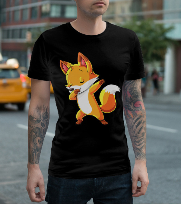 Dabbing Fox Funny Dab Women T-Shirt