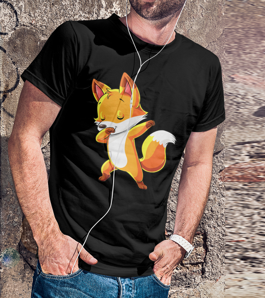 Dabbing Fox Funny Dab Women T-Shirt