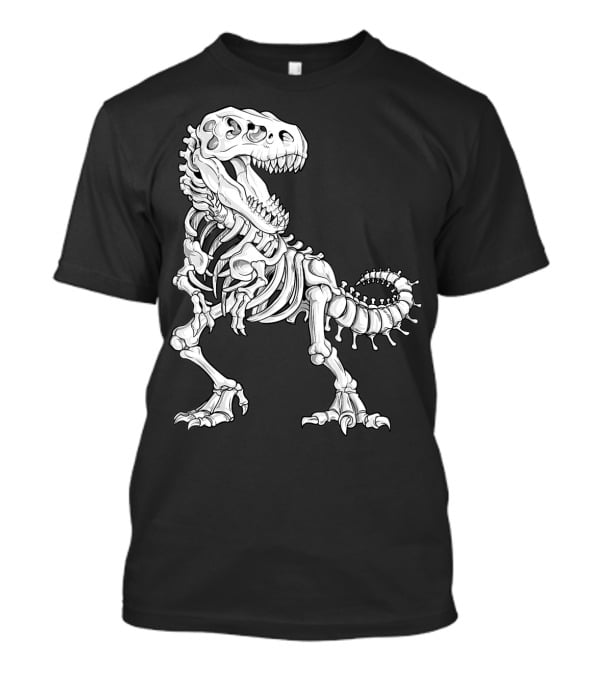 Dinosaur Skeleton T-Rex Fossil T-Shirt
