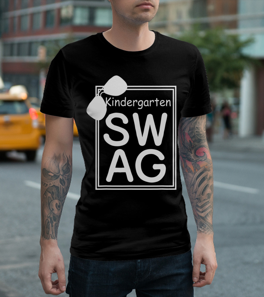 Kindergarten Swag Funny Kinder Son Sunglasses T-Shirt