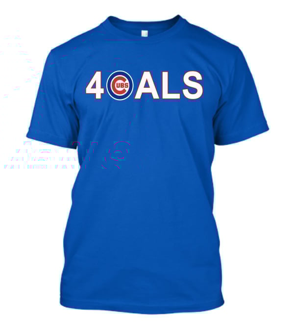 Cubs 4 ALS Charity Support T-Shirt