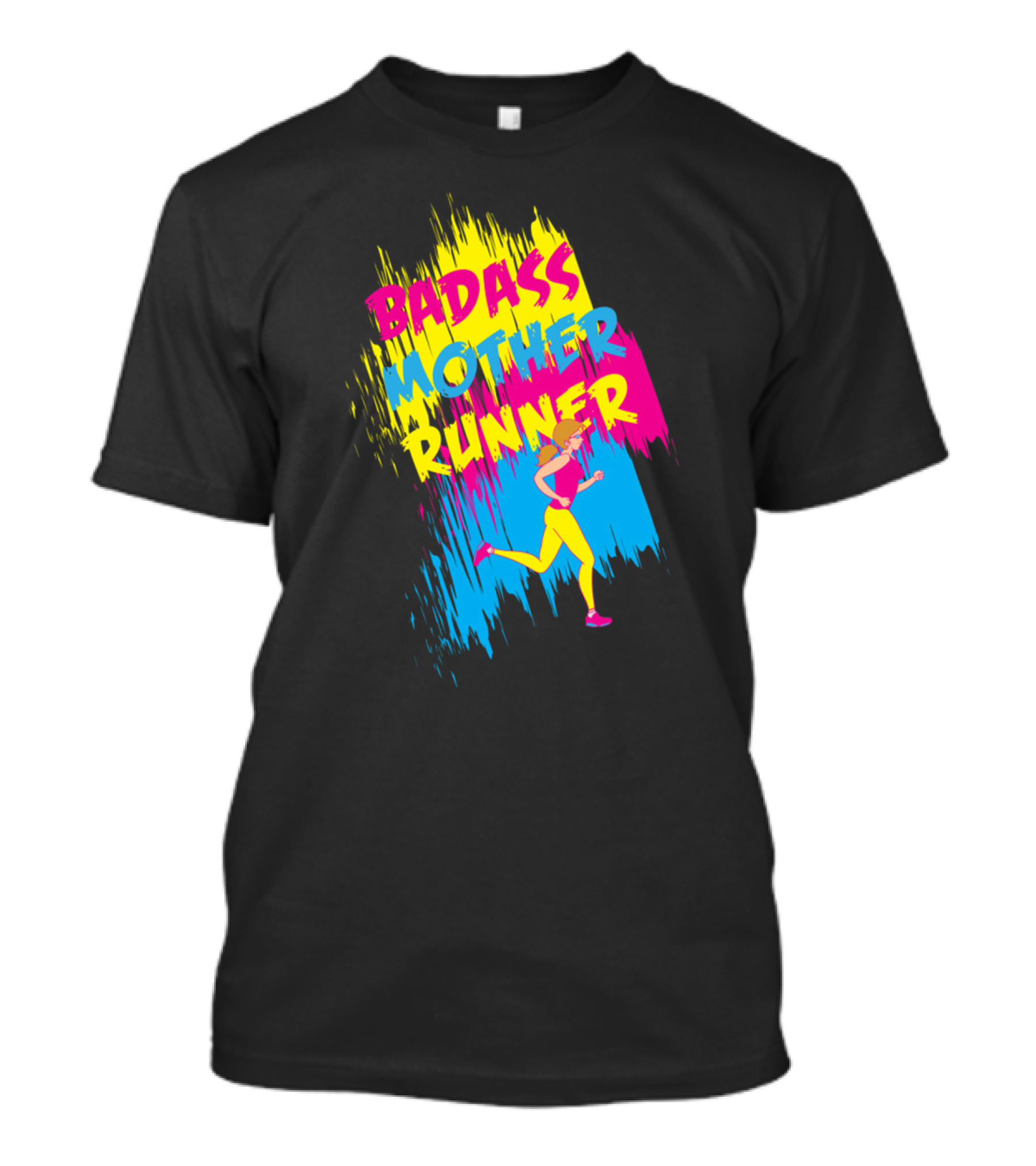 BADASS MOTHER RUNNER T-Shirt