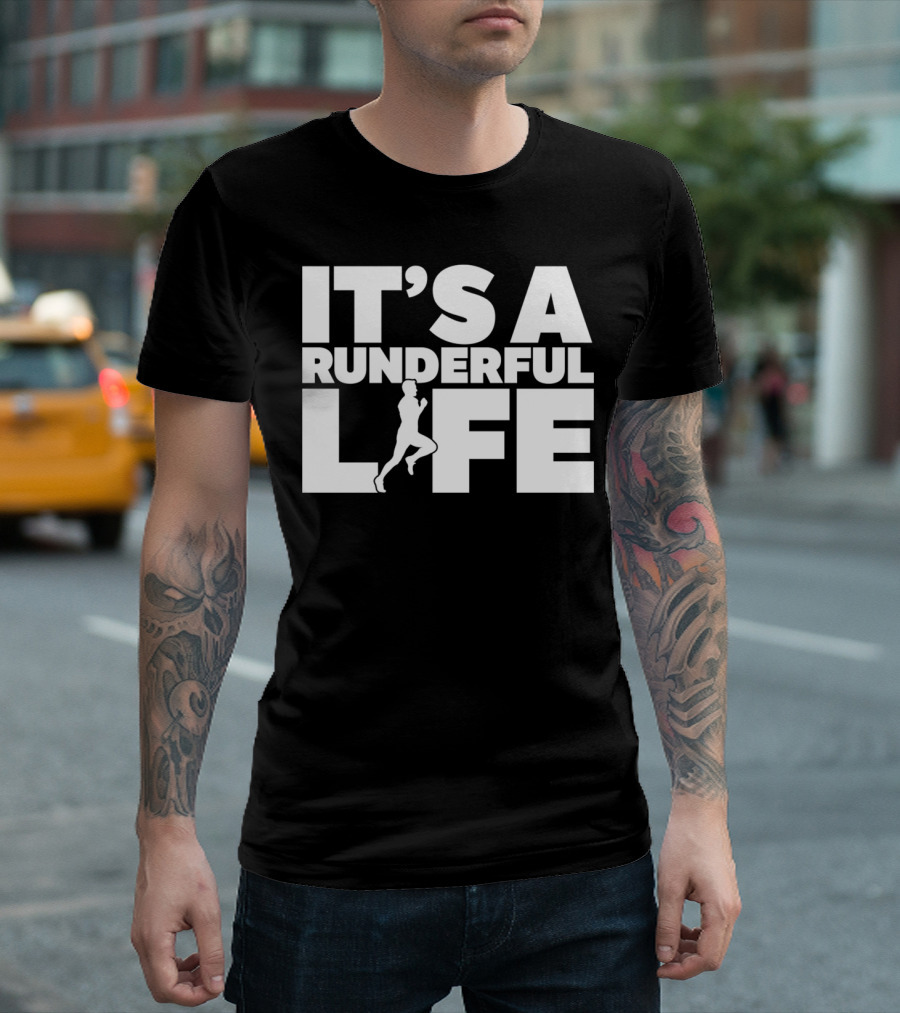 It's A Runderful Life Running T-Shirt