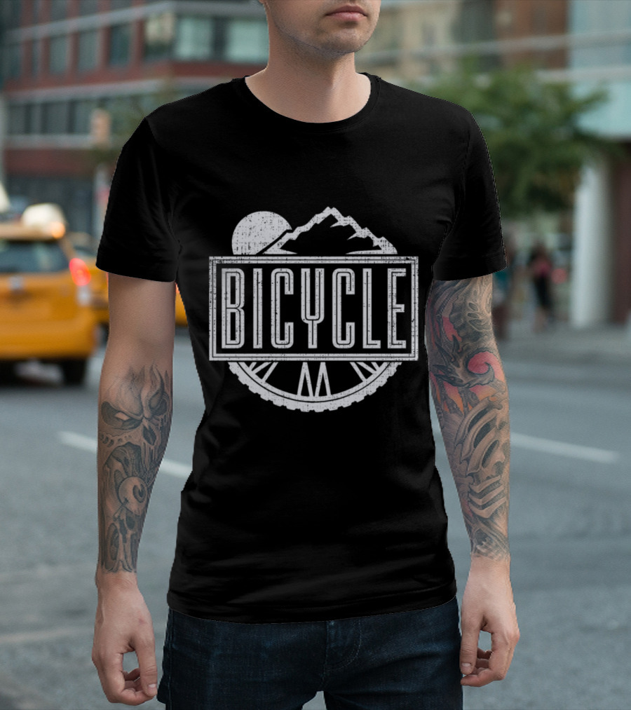 Bicycle Mountain Adventure Hobby Sport T-Shirt