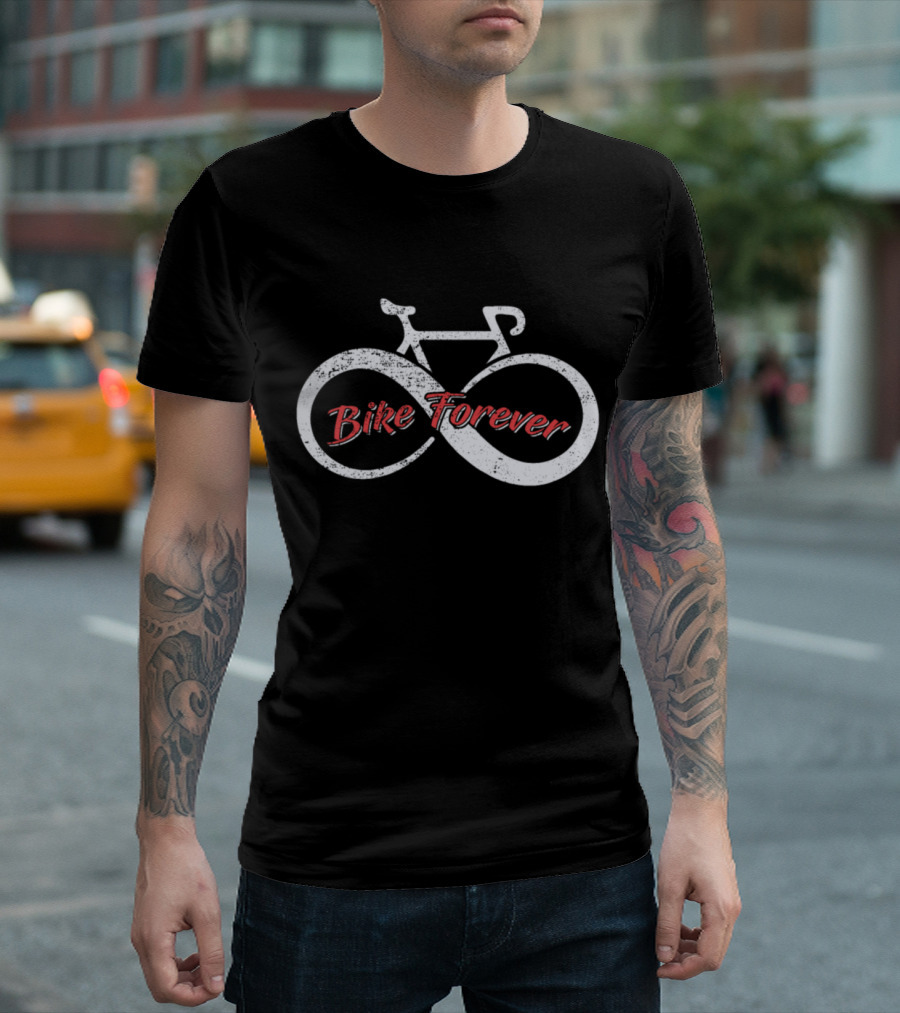 Bicycle Girls Bike Riding Bike Sport Bike Forever T-Shirt