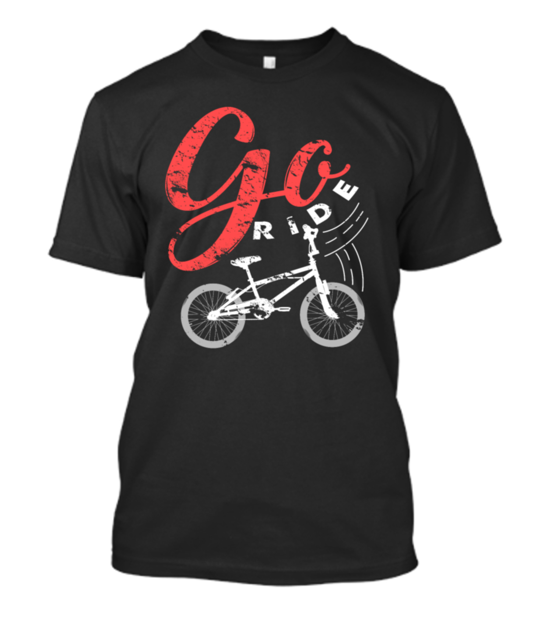 Go Ride Bicycle Hobby Sport Racer T-Shirt