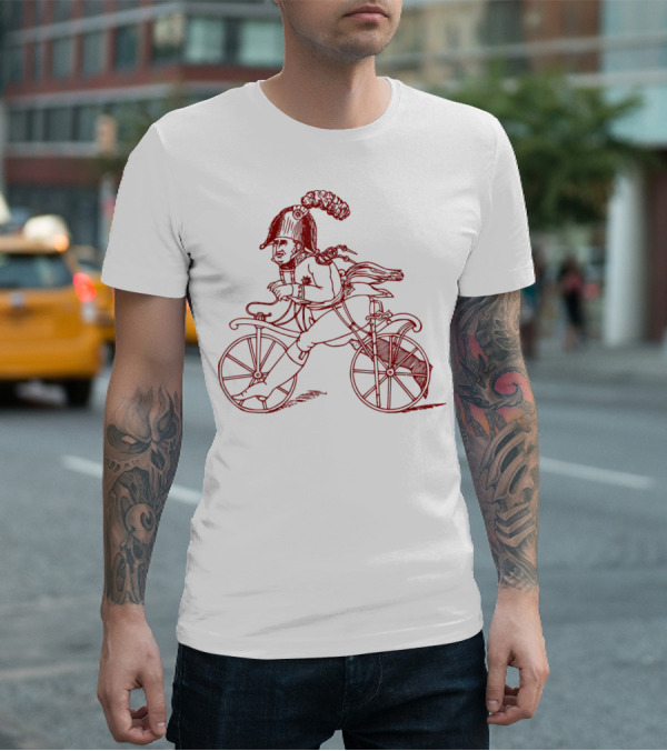 Napoleon France Bicycle Riding T-Shirt