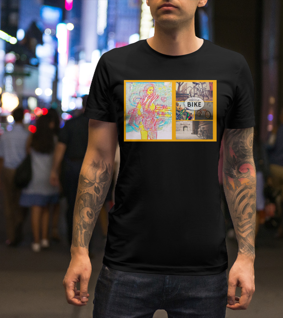 All You Need Is Love Ride Your Bike T-Shirt