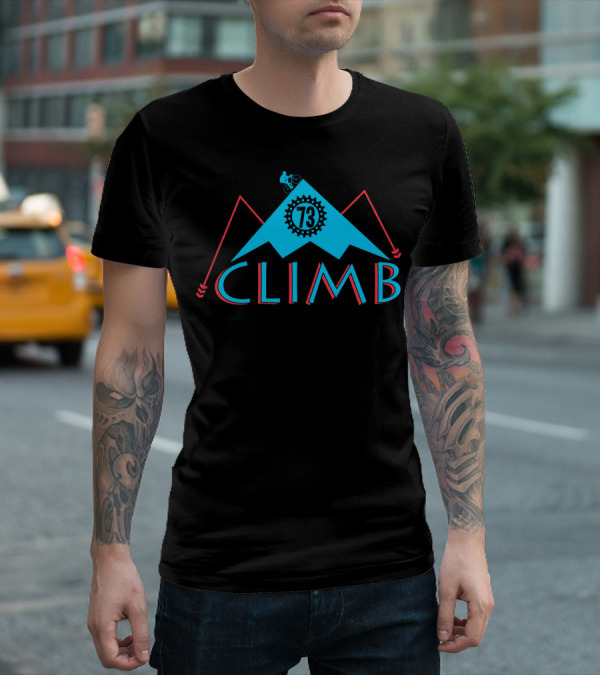 CLIMB 73 Mountain Biking Adventure T-Shirt
