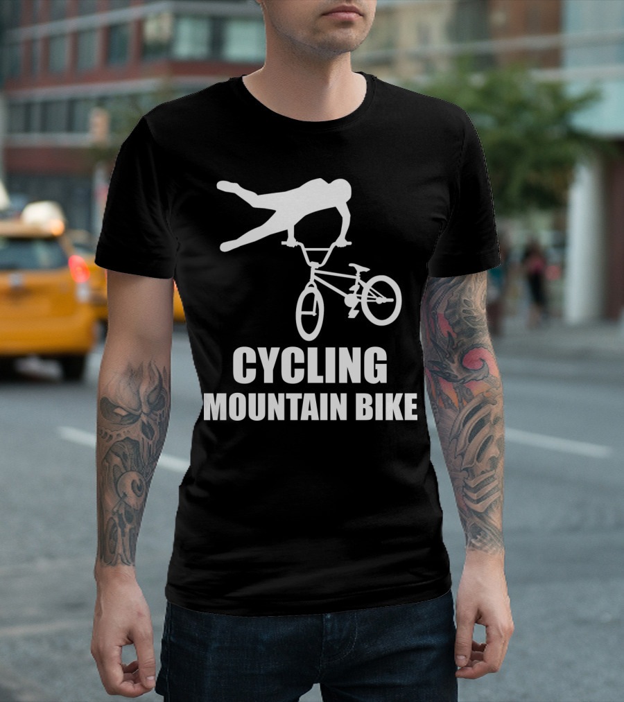 Cycling Mountain Bike Stunt T-Shirt