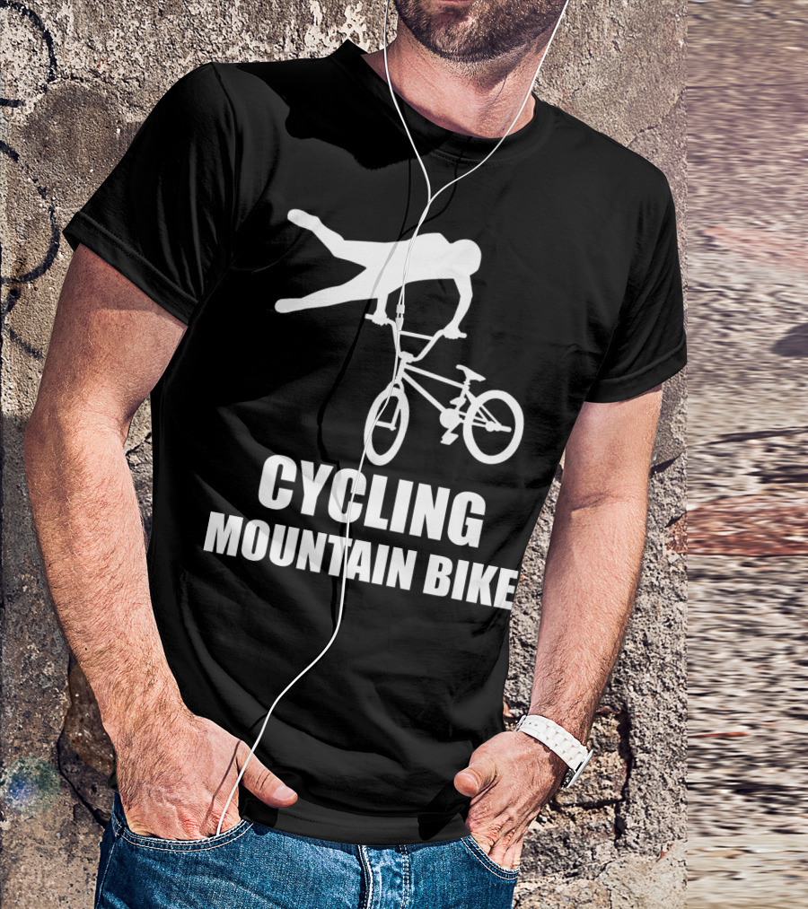 Cycling Mountain Bike Stunt T-Shirt