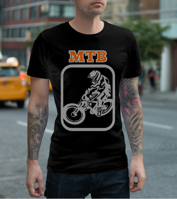 MTB Downhill Mountain Bike Rider T-Shirt