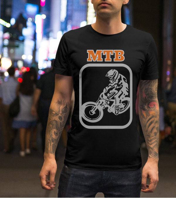 MTB Downhill Mountain Bike Rider T-Shirt