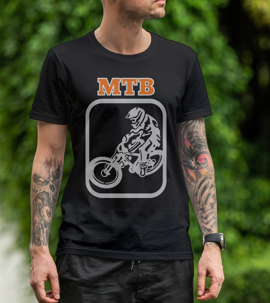 MTB Downhill Mountain Bike Rider T-Shirt