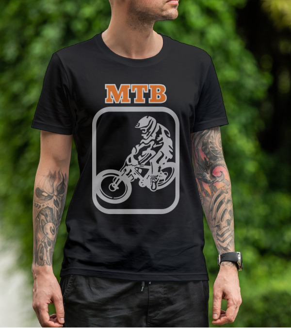 MTB Downhill Mountain Bike Rider T-Shirt