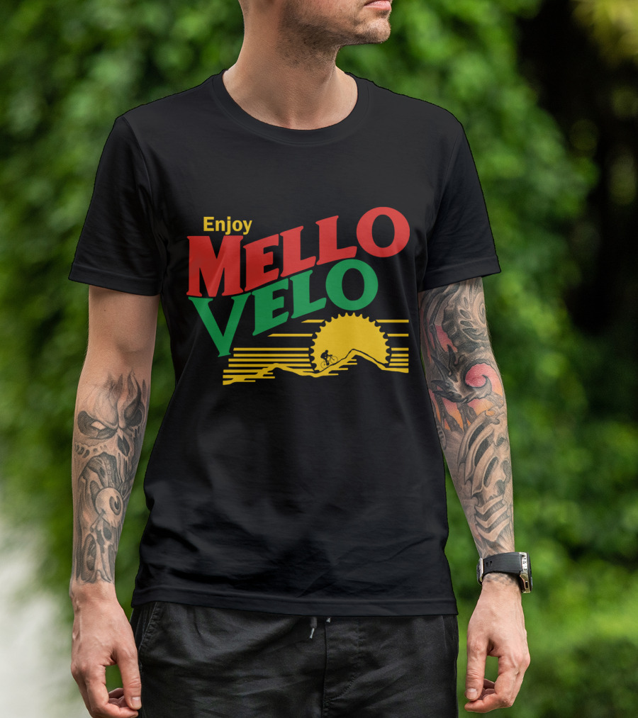 Enjoy Mello Velo Bicycle Adventure T-Shirt