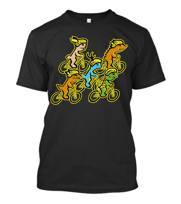 Cycling Animals Team Adventure T-Shirt