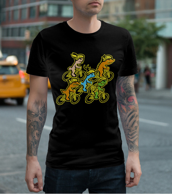 Cycling Animals Team Adventure T-Shirt