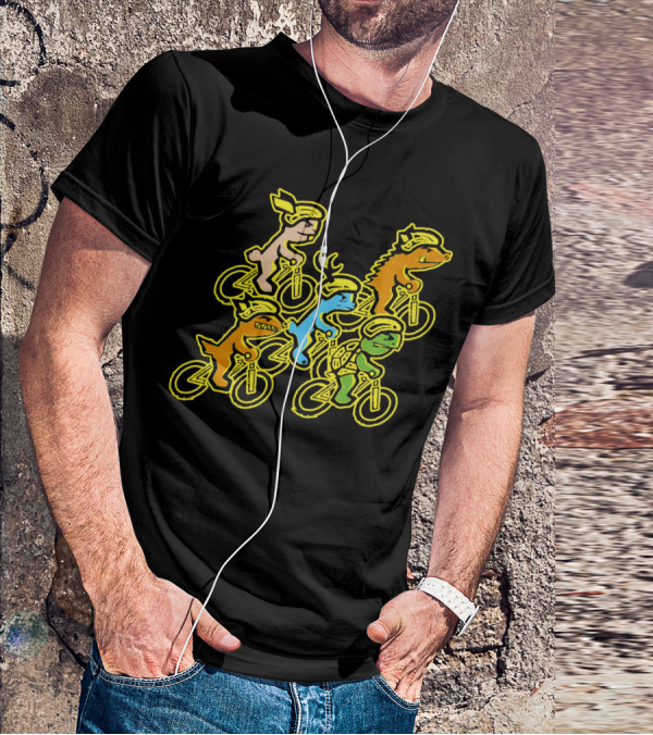Cycling Animals Team Adventure T-Shirt