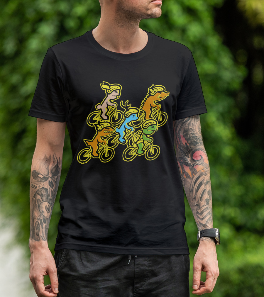 Cycling Animals Team Adventure T-Shirt