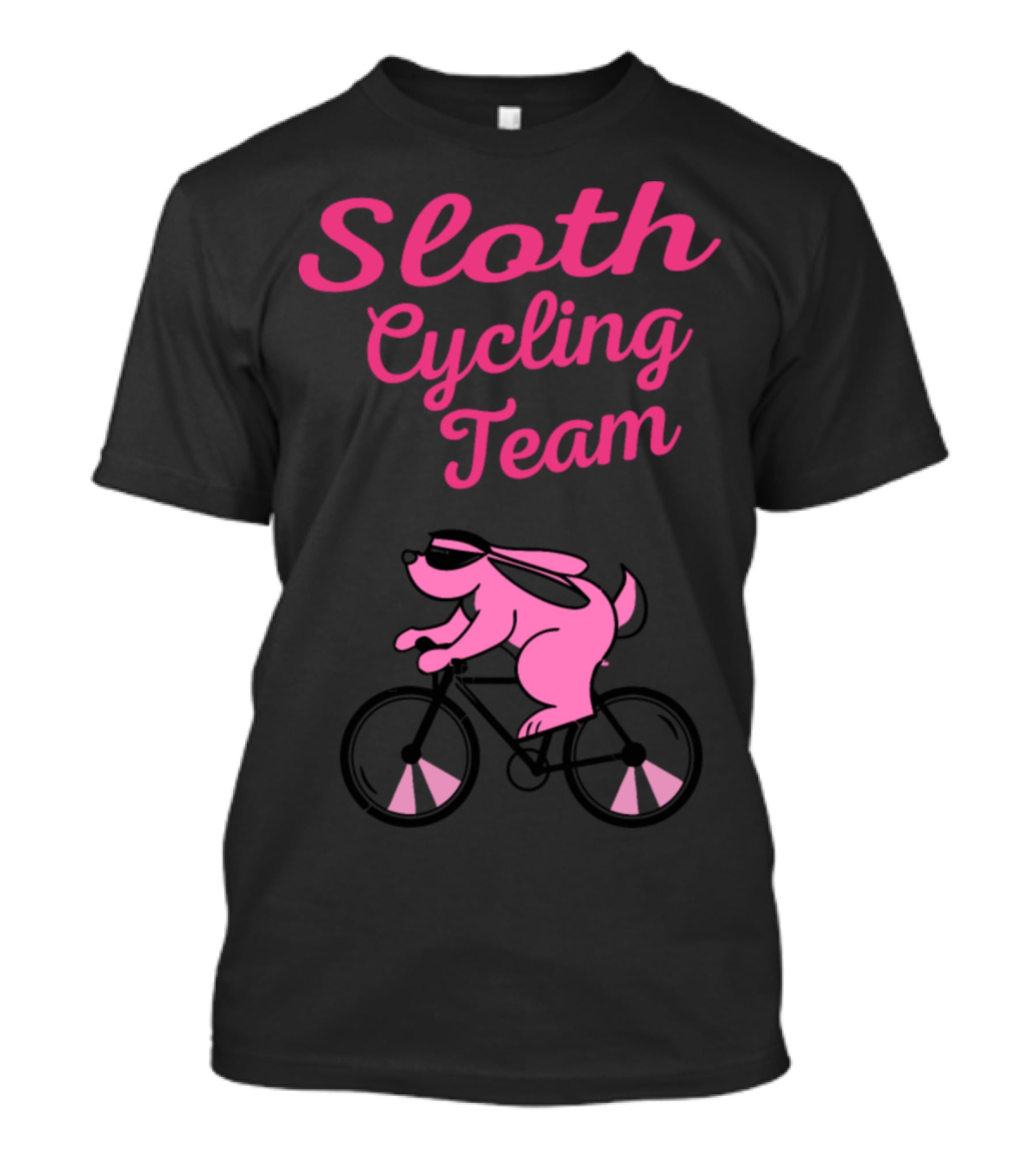 Sloth Cycling Team Hobbies Wheel Cycling Bike Mountains T-Shirt