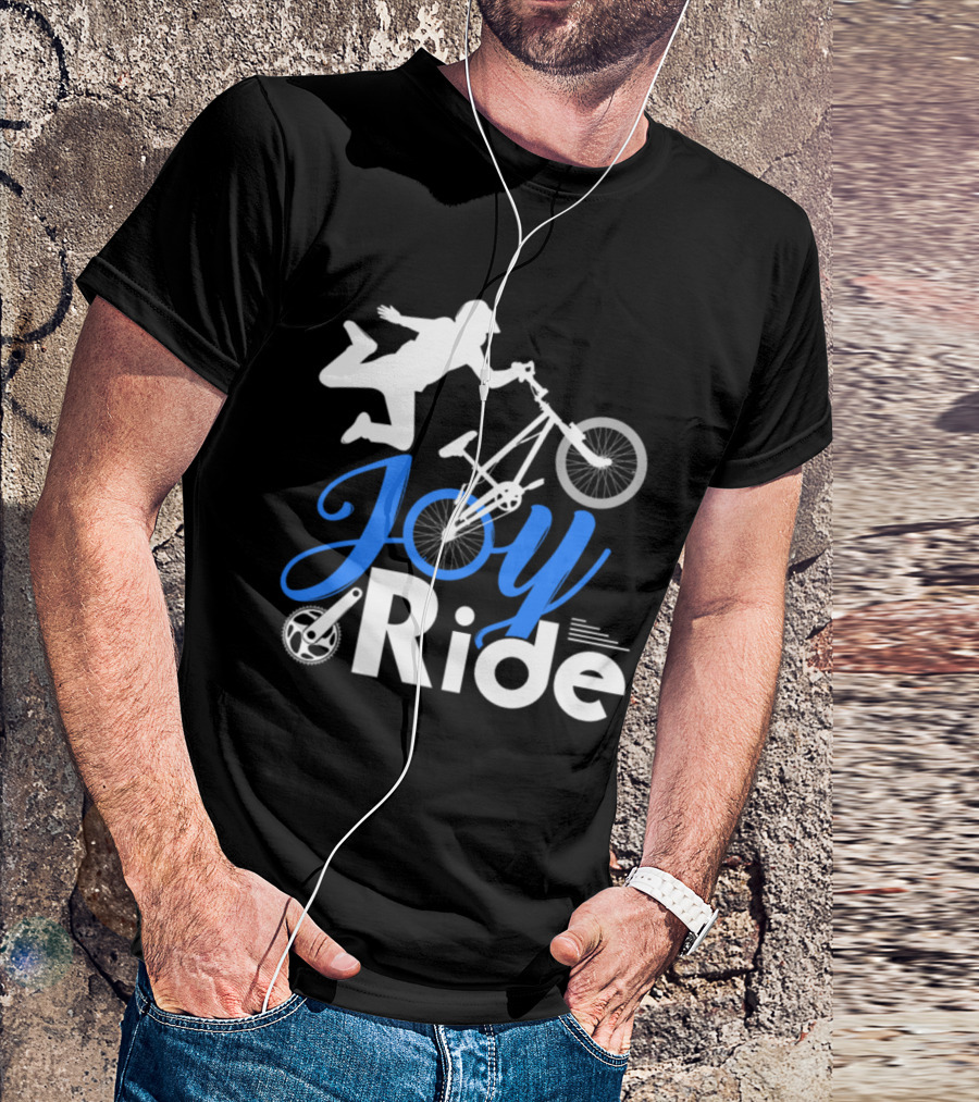 Joy Ride BMX Bicycle Jump Athlete T-Shirt