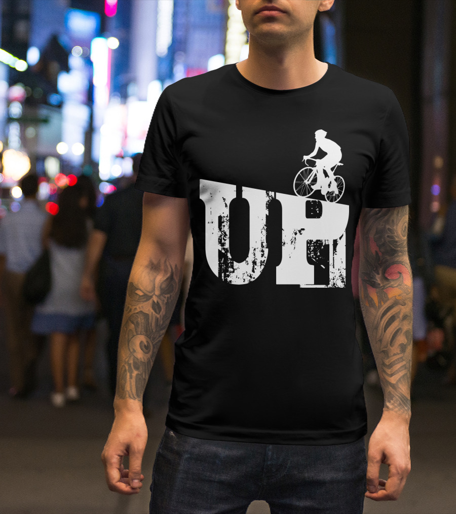Mountain Bike Rider UP Cycling T-Shirt