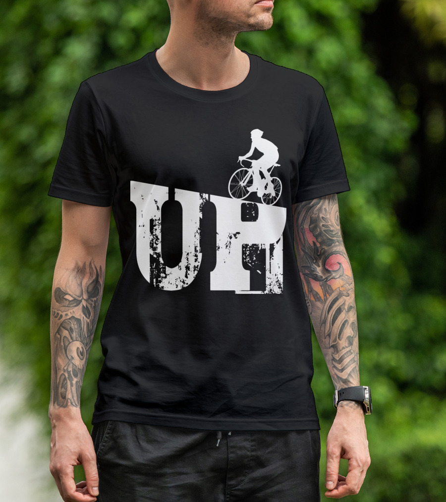 Mountain Bike Rider UP Cycling T-Shirt