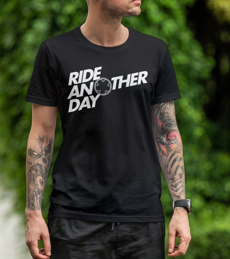 Ride Another Day Chainring Cycling T-Shirt
