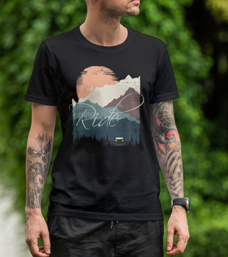 Ride The Mountain Adventure T-Shirt