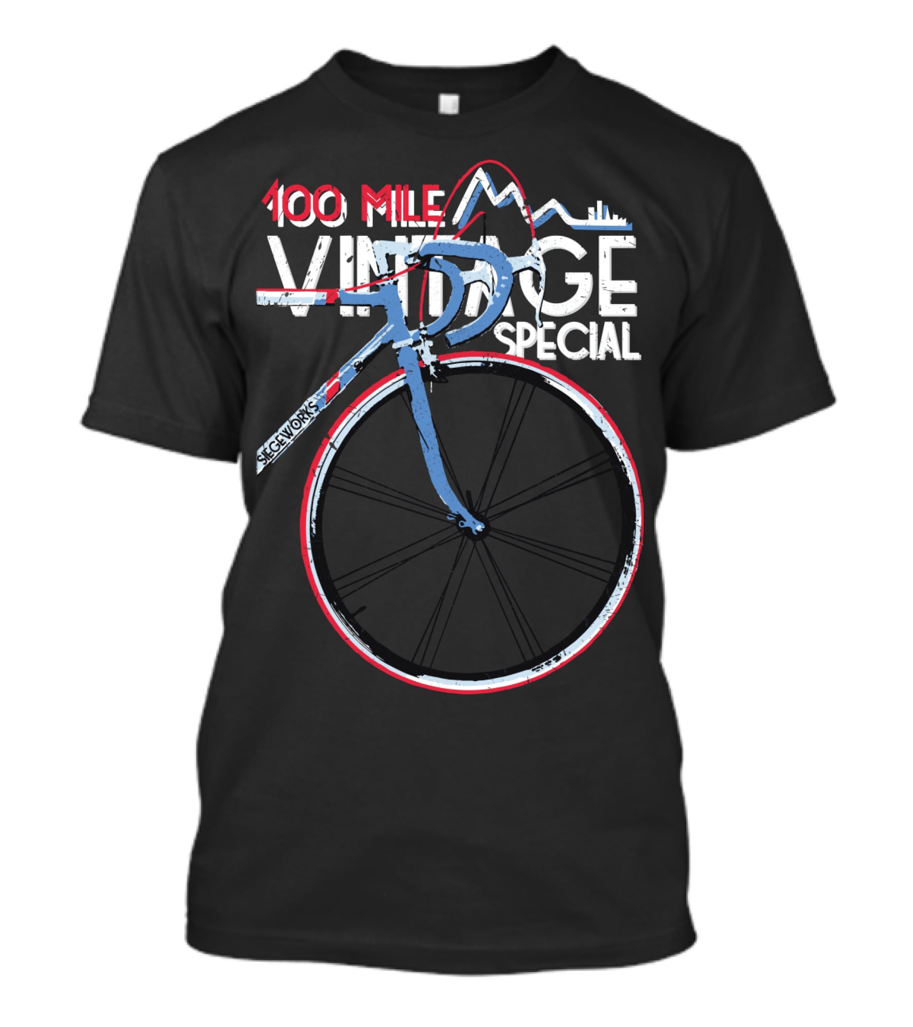100 Mile Ride Vintage Special Sceneworks T-Shirt