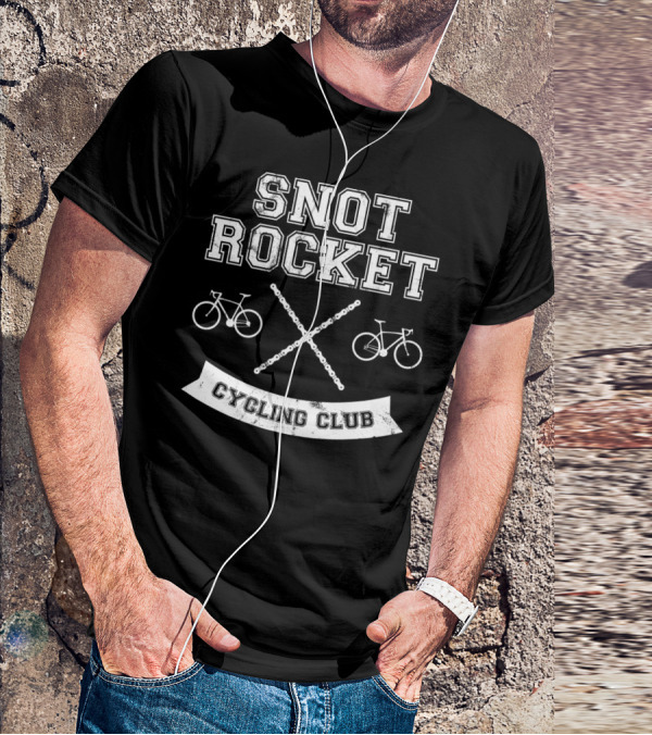 Snot Rocket Cycling Club Chain Bikes T-Shirt