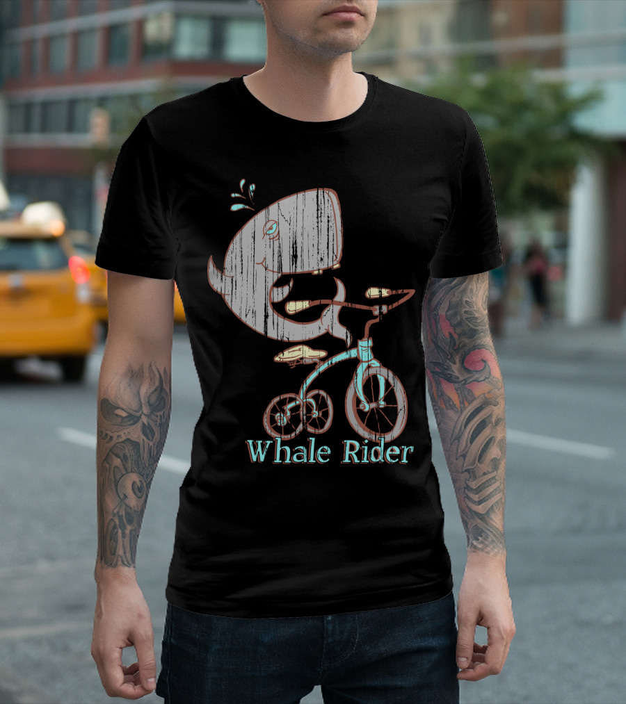 Whale Rider Bicycle Adventure T-Shirt