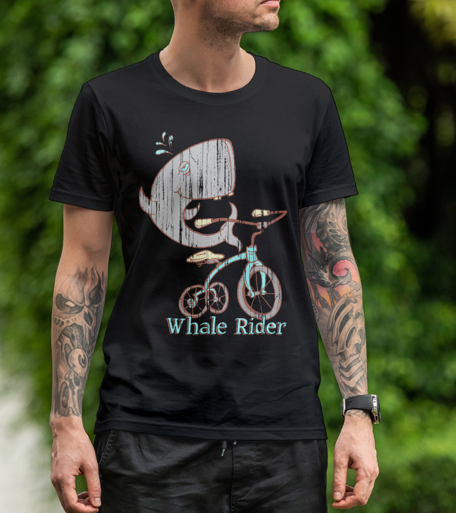 Whale Rider Bicycle Adventure T-Shirt