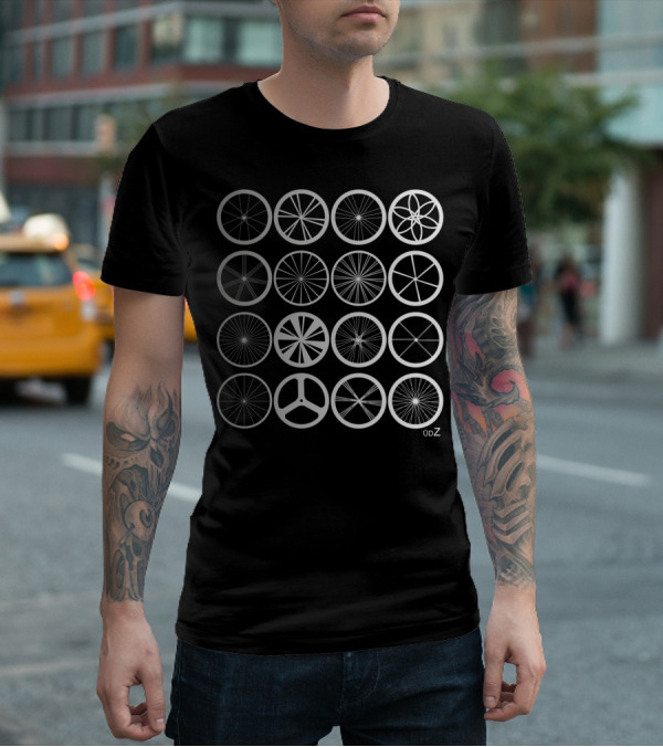 Wheels Land Corporation 0D Z Iconic Wheel T-Shirt