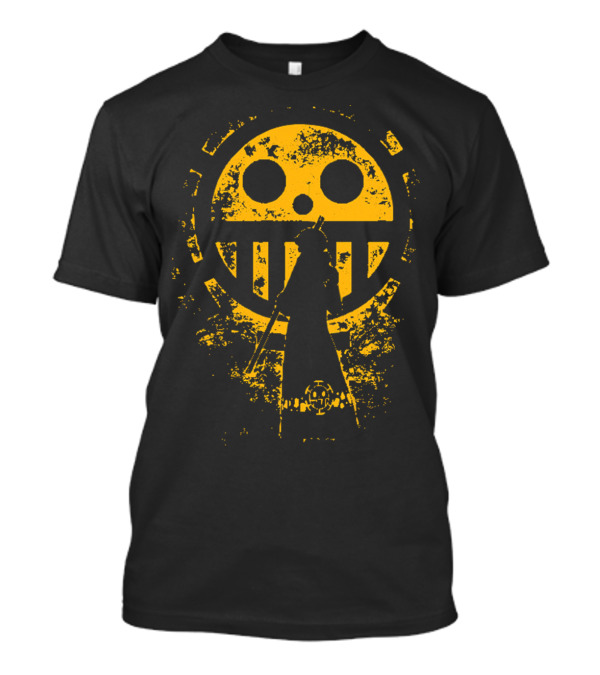 Trafalgar D. Water Law Heart Pirates Jolly Roger Op Op One Piece Fan Gear T-Shirt