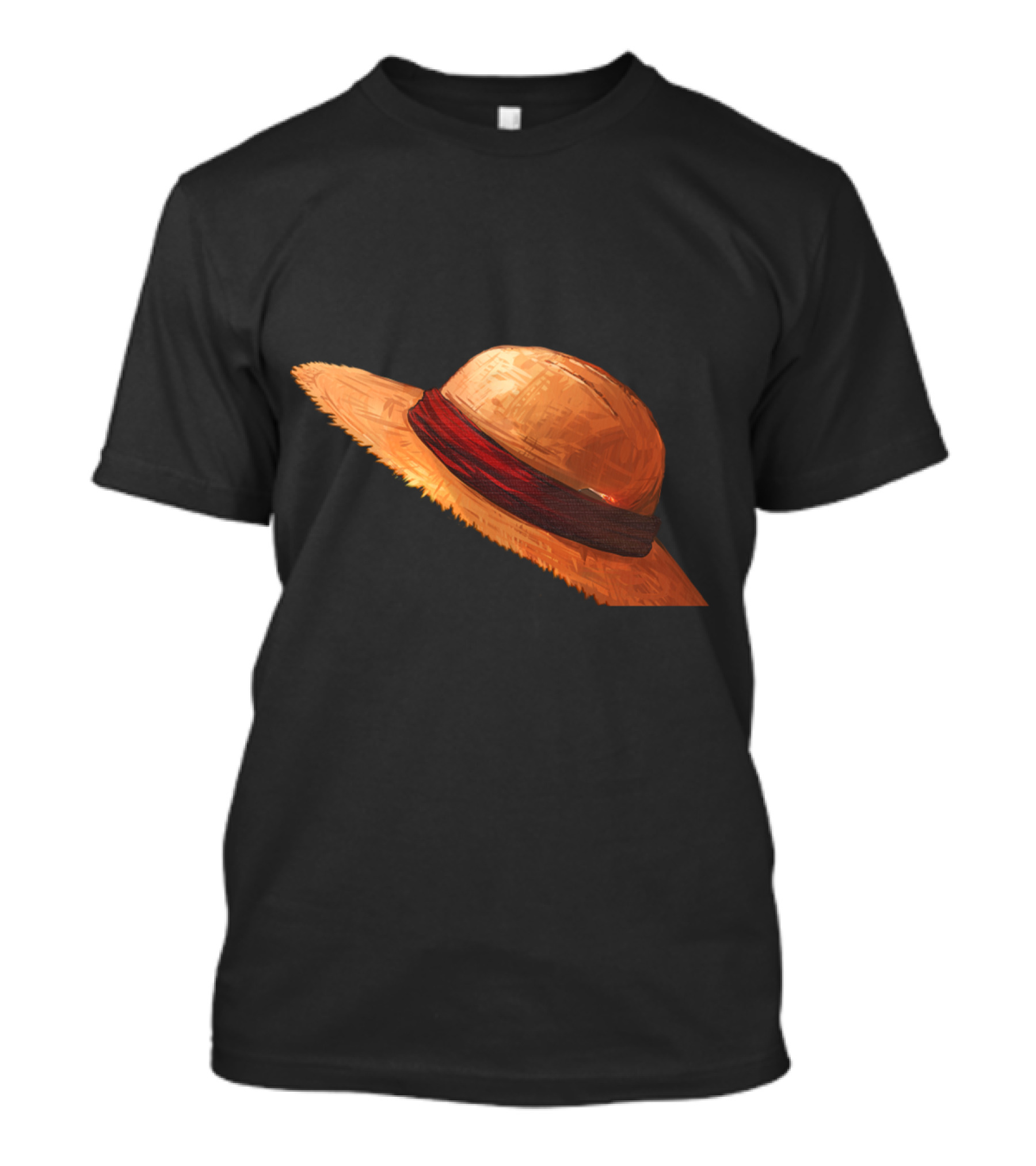 Luffy's Iconic Straw Hat From One Piece T-Shirt