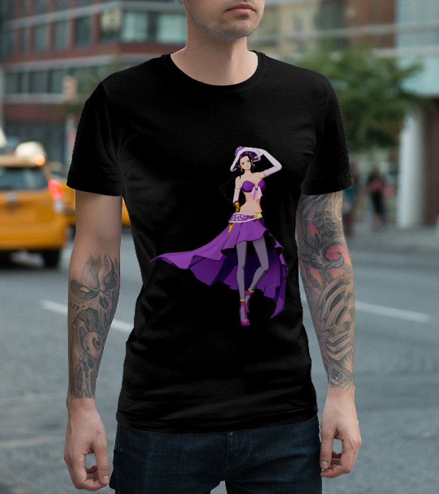 Nico Robin Purple Dress Halloween Costume T-Shirt