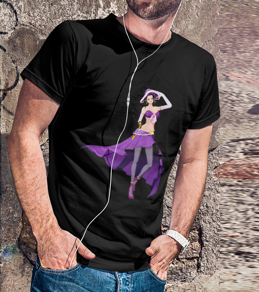 Nico Robin Purple Dress Halloween Costume T-Shirt