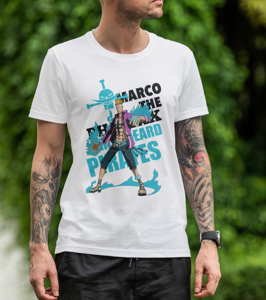 Marco The Phoenix Whitebeard Pirates One Piece T-Shirt