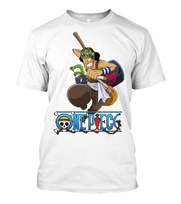 One Piece Usopp Straw Hat Pirate Character T-Shirt