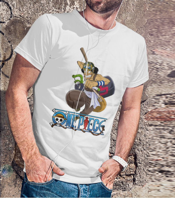 One Piece Usopp Straw Hat Pirate Character T-Shirt
