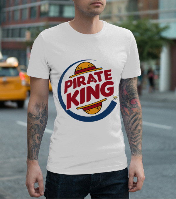 Pirate King Straw Hat Anime Adventure T-Shirt