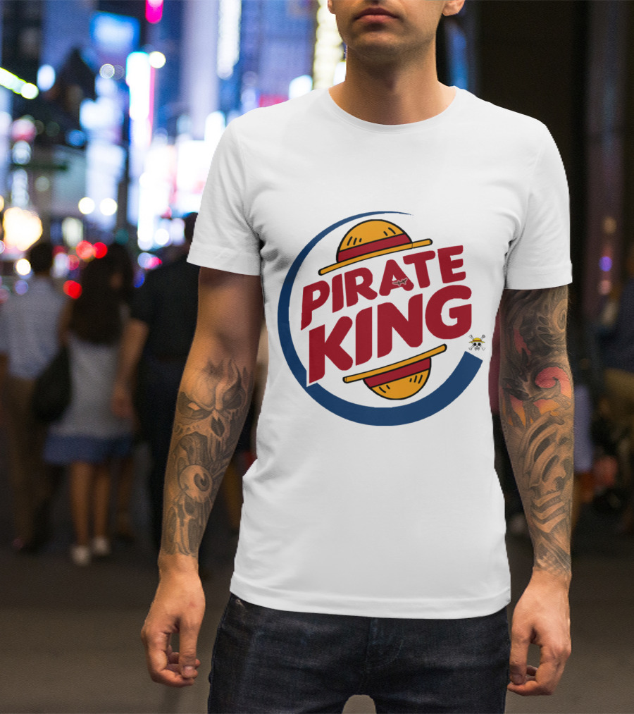 Pirate King Straw Hat Anime Adventure T-Shirt