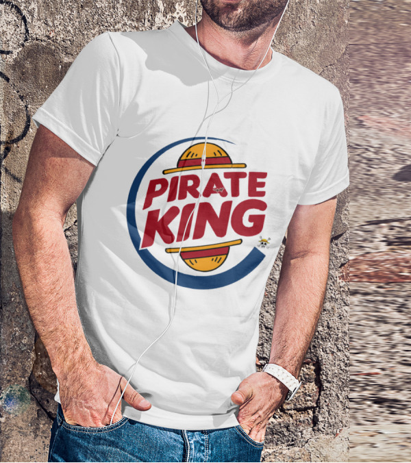 Pirate King Straw Hat Anime Adventure T-Shirt
