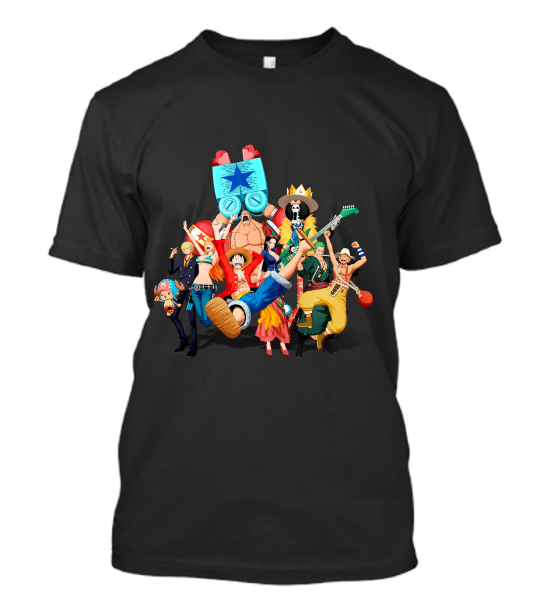 Straw Hat Crew From One Piece Adventure T-Shirt